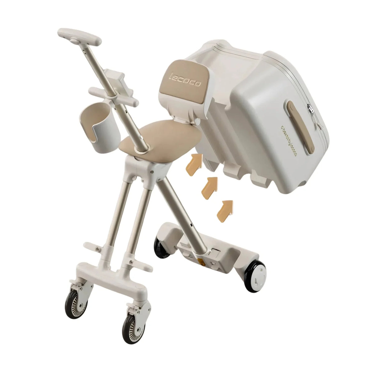 Åkbar resväska för barn – Comfort Ride Edition