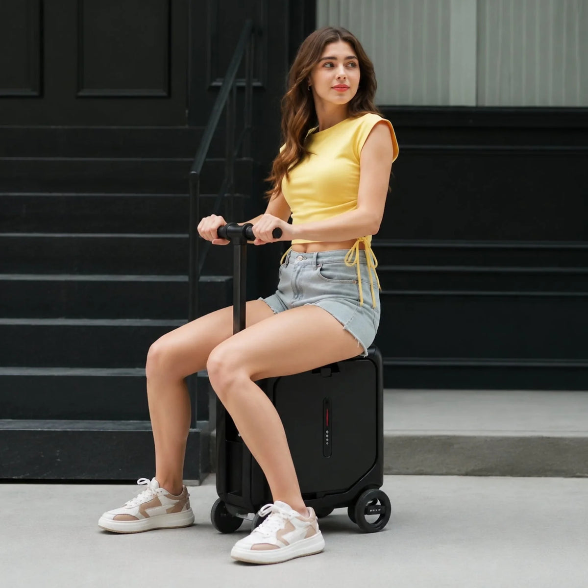 Elektrisk åkbar resväska – AeroDrive Pro Edition