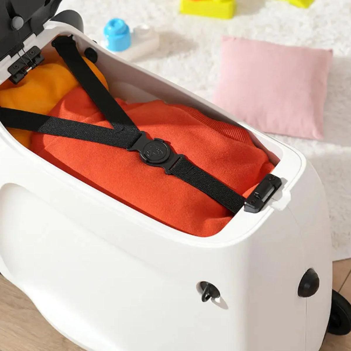 Åkbar resväska för barn – Panda Edition
