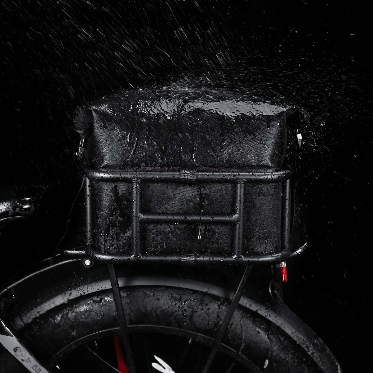 Bakre korg till elcykel