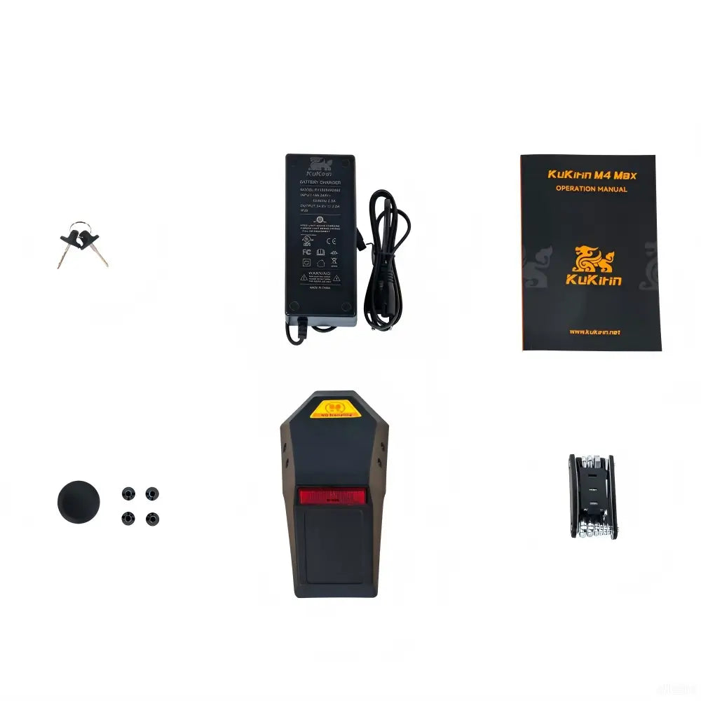 KuKirin M4 Max Elscooter - produktbild 13 - EcoDrift elscooter