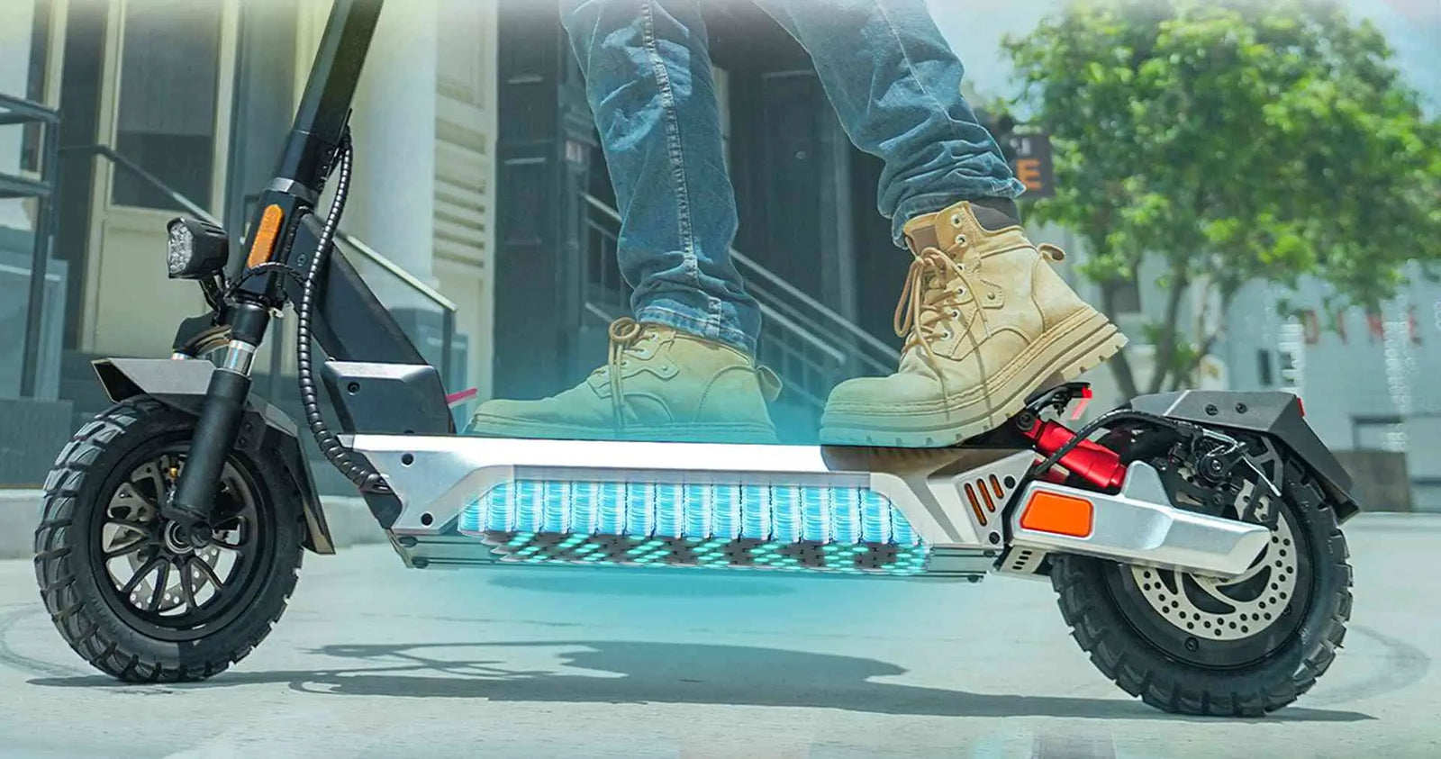 KuKirin M4 Max Elscooter - produktbild 37 - EcoDrift elscooter