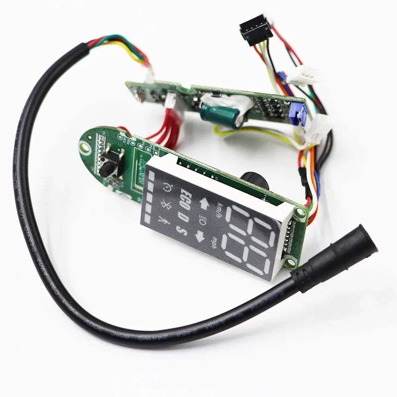 Produktinformation om Instrumentdisplay med LED-skärm och anslutning via Bluetooth-kort – Ninebot F2, F2 Plus och F2 Pro