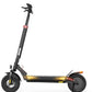 iScooter iX3 elscooter – sidovy med blinkande LED-ljus, offroad-däck och fjädring fram och bak