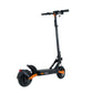 KuKirin G2 Pro elscooter – bakifrån med bred ståplatta och robust fjädring