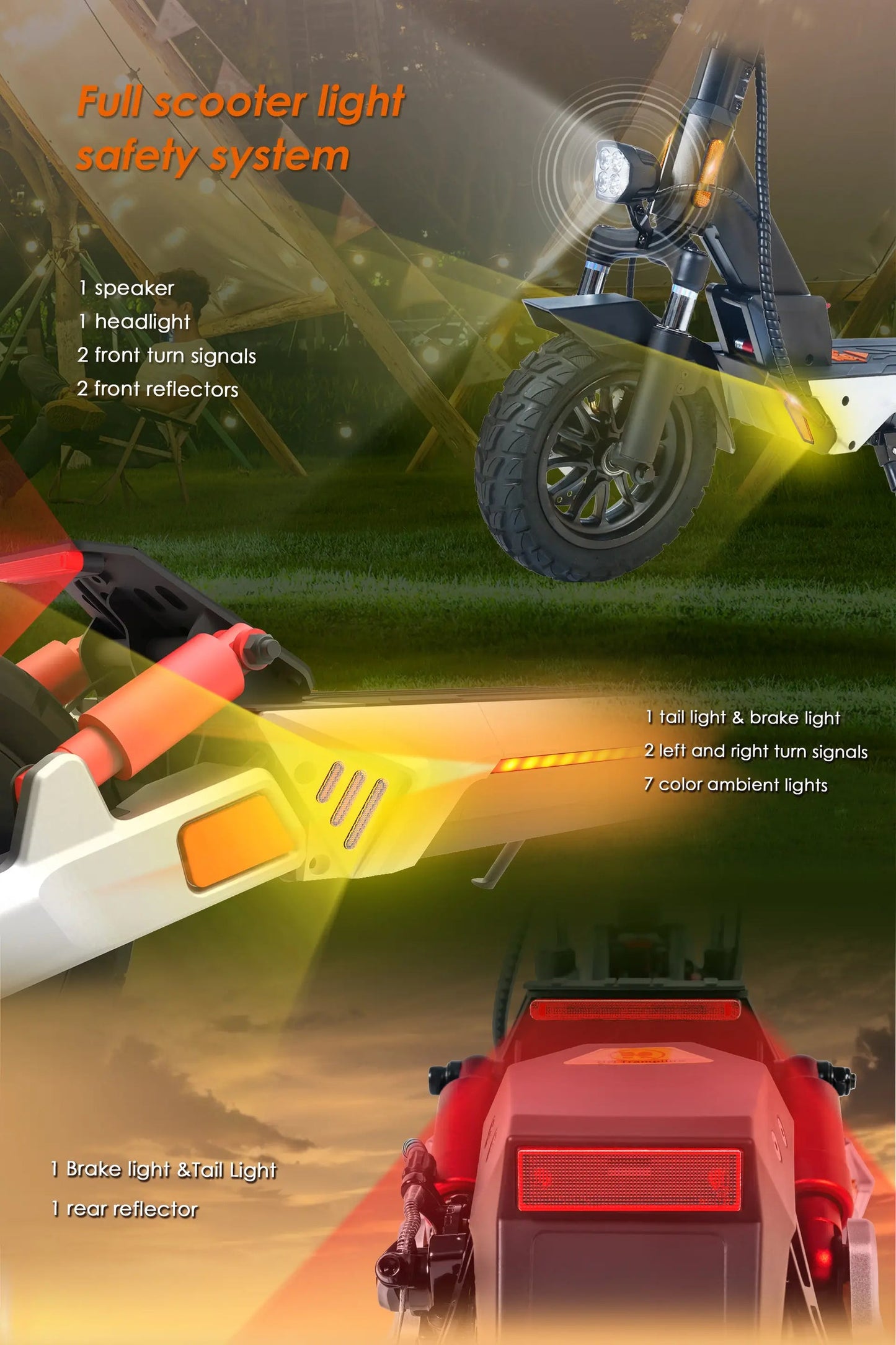 KuKirin M4 Max Elscooter - produktbild 51 - EcoDrift elscooter