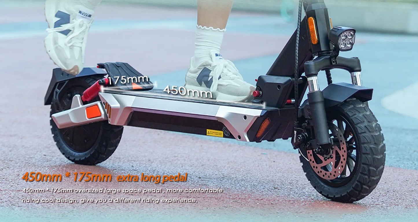 KuKirin M4 Max Elscooter - produktbild 53 - EcoDrift elscooter