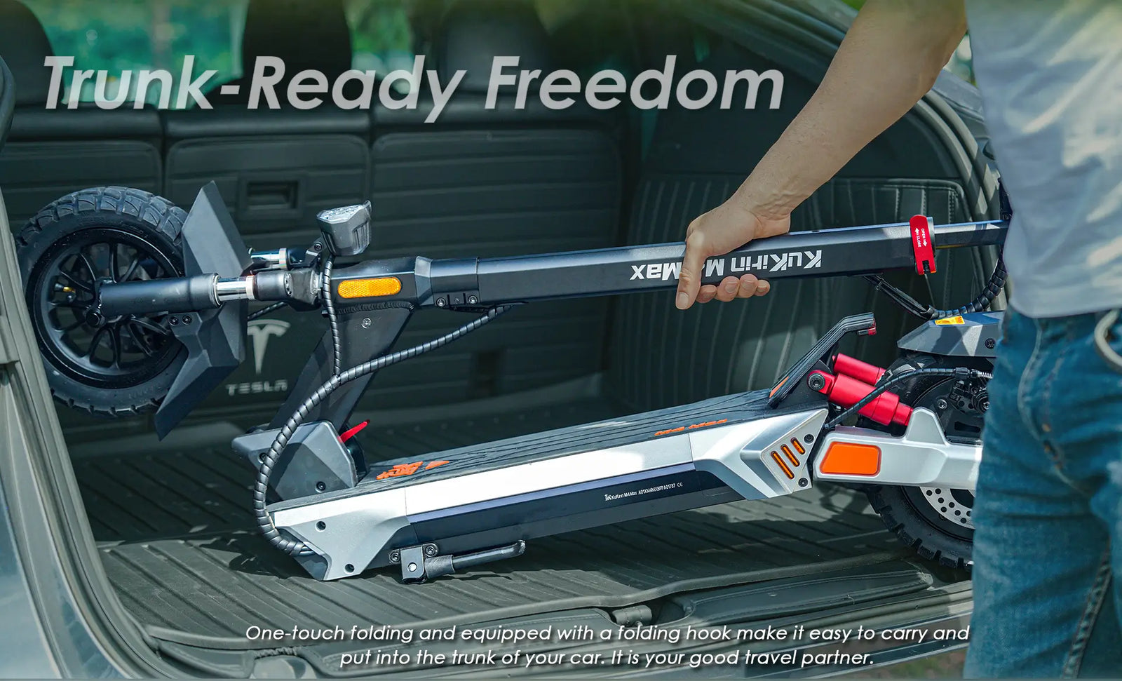 KuKirin M4 Max Elscooter - produktbild 55 - EcoDrift elscooter