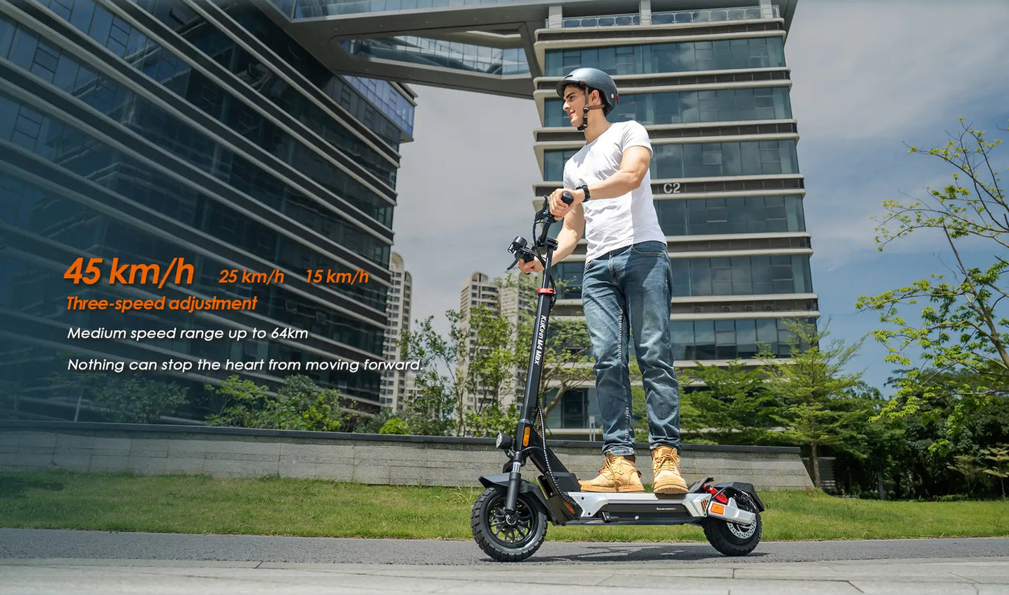 KuKirin M4 Max Elscooter - produktbild 49 - EcoDrift elscooter