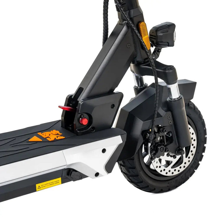 KuKirin M4 Max elsparkcykel – extra lång halkfri fotplatta för stabil körning | EcoDrift