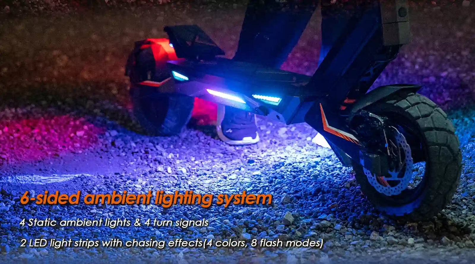 KuKirin T3 Elscooter - produktbild 52 - EcoDrift elscooter