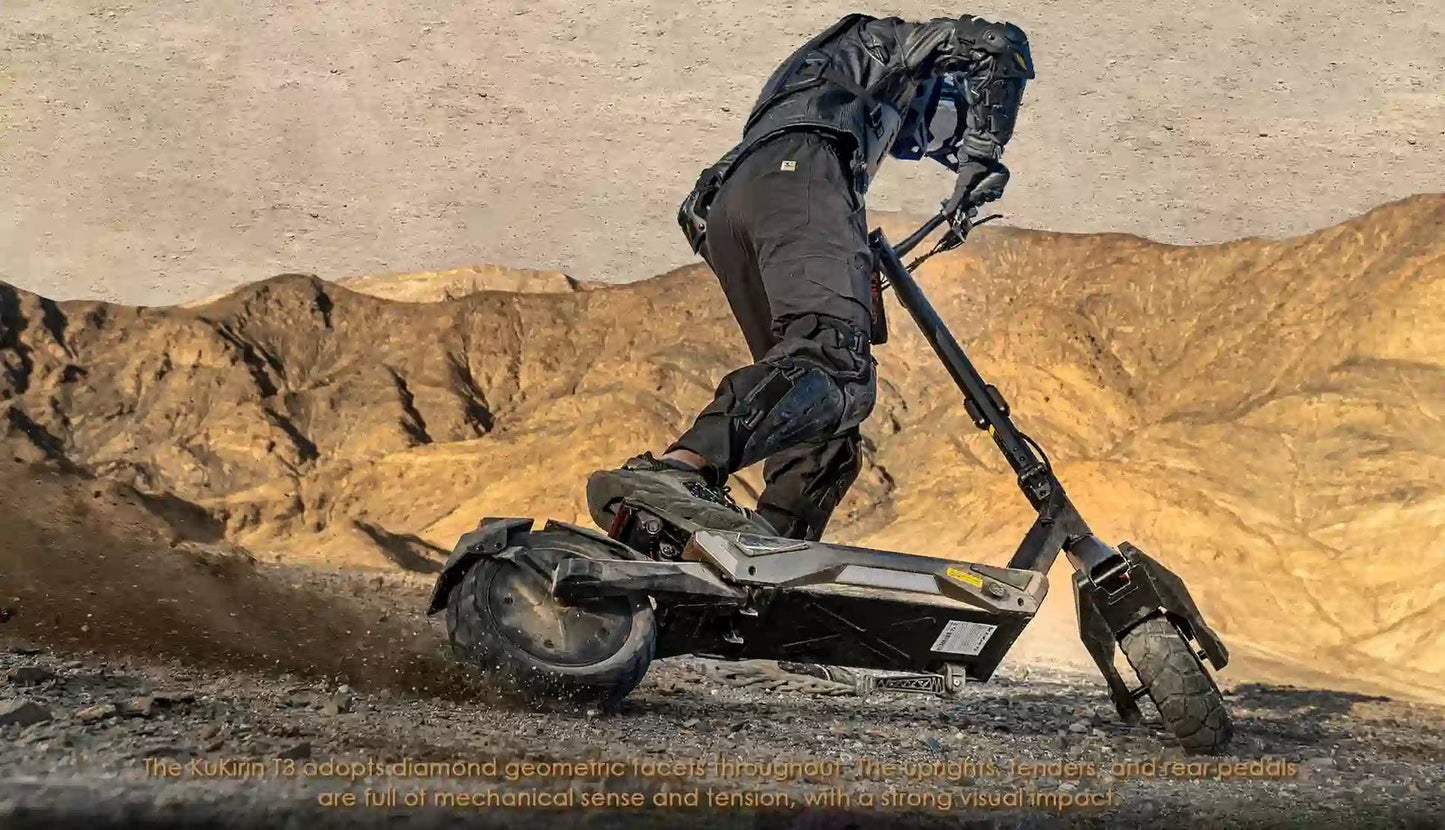 KuKirin T3 Elscooter - produktbild 42 - EcoDrift elscooter