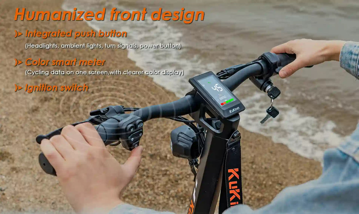 KuKirin T3 Elscooter - produktbild 48 - EcoDrift elscooter