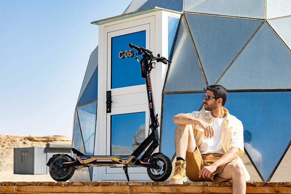 KuKirin T3 Elscooter - produktbild 68 - EcoDrift elscooter