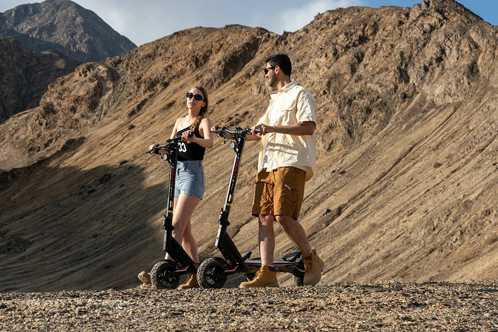 KuKirin T3 Elscooter - produktbild 72 - EcoDrift elscooter