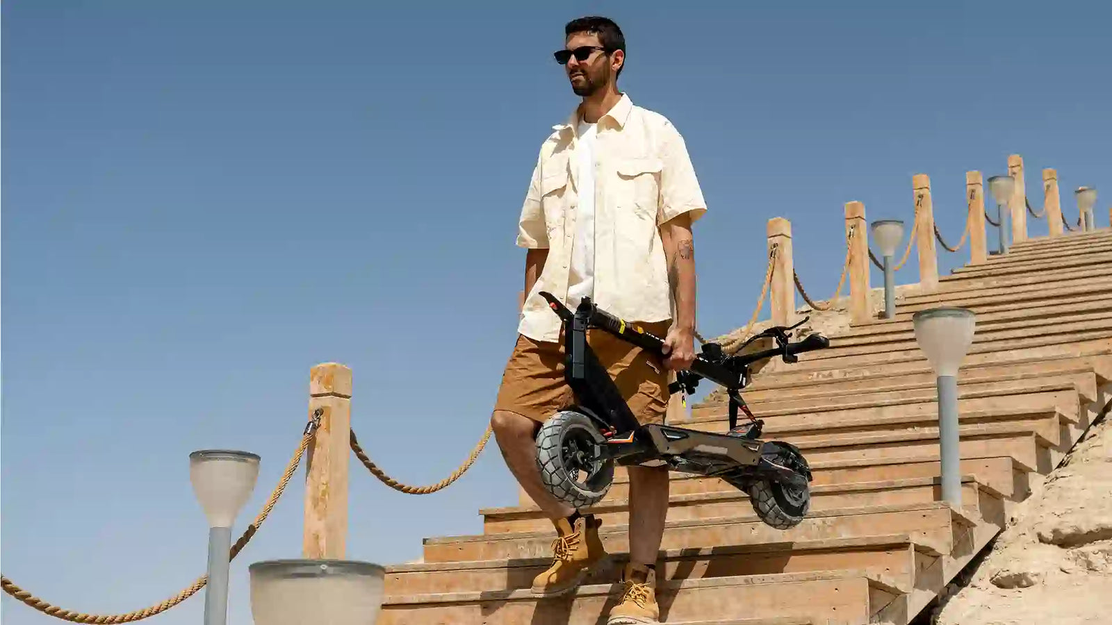 KuKirin T3 Elscooter - produktbild 39 - EcoDrift elscooter