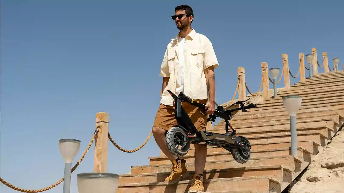 KuKirin T3 Elscooter - produktbild 39 - EcoDrift elscooter