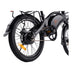 Bakhjul och kedjedrift på KuKirin V1 Pro elcykel med kraftfull bakhjulsmotor och robust design