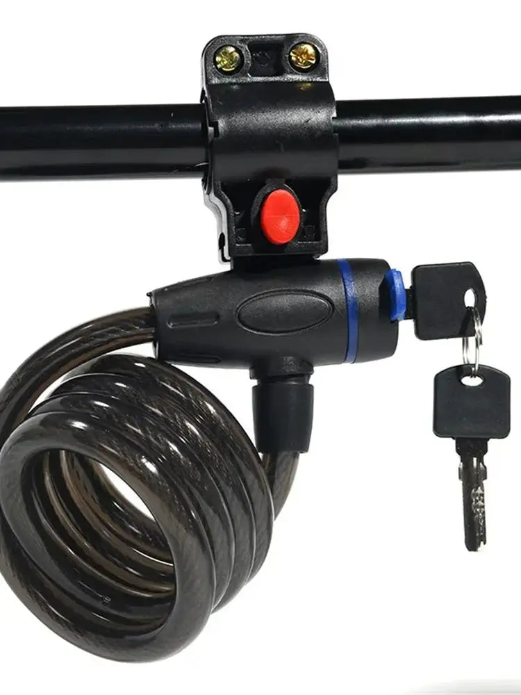 Produktinformation om Låskedja för förankring av cykel eller elsparkcykel – 90 cm, två nycklar