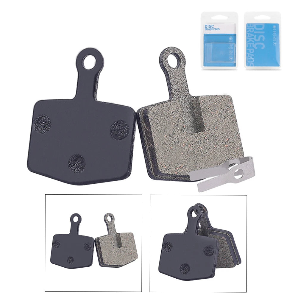 Produktinformation om Parförpackade 4 mm friktionsbelägg med hållande fjäderclips