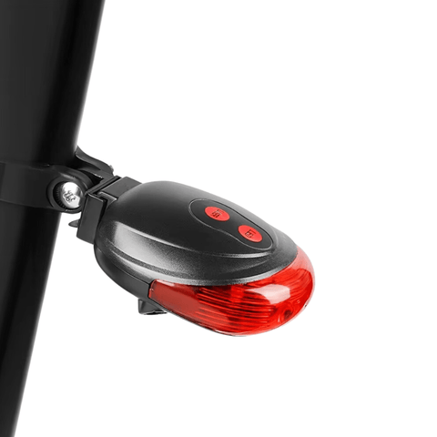 Smart-baglygte med laser