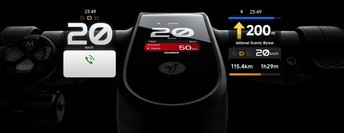 NINEBOT MAX G3 BY SEGWAY - Global version 45 km/h – produktbild 13