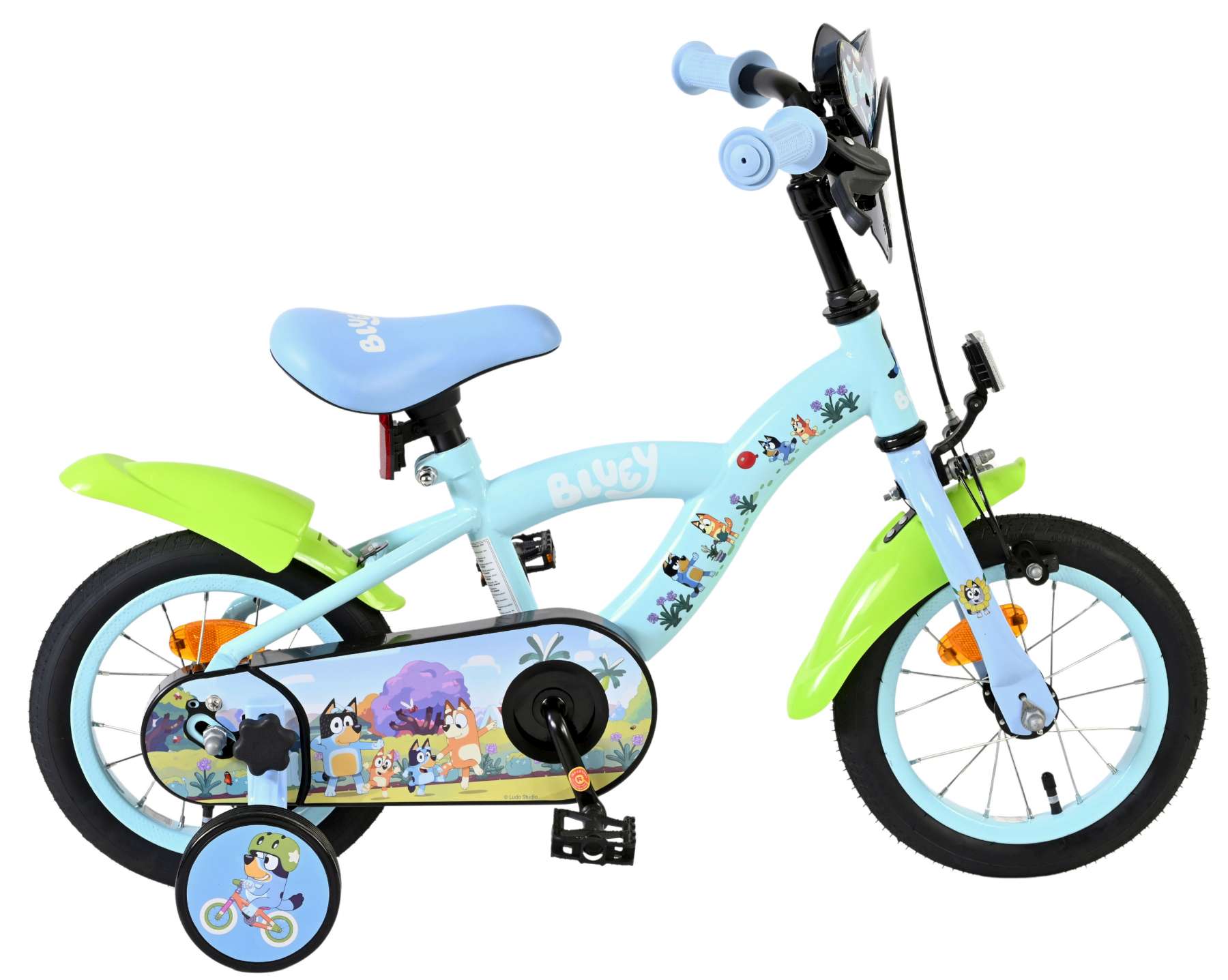 Volare – Barncykel 12" – Bluey från Ecodrift