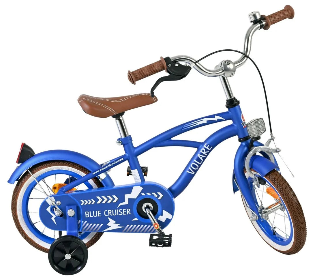 Volare – Barnesykkel 12" – Cruiser Blå