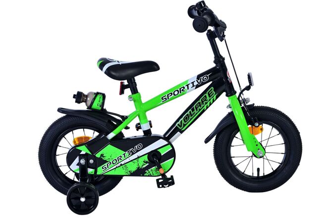Volare – Barncykel 12" – Sportivo Grön från Ecodrift