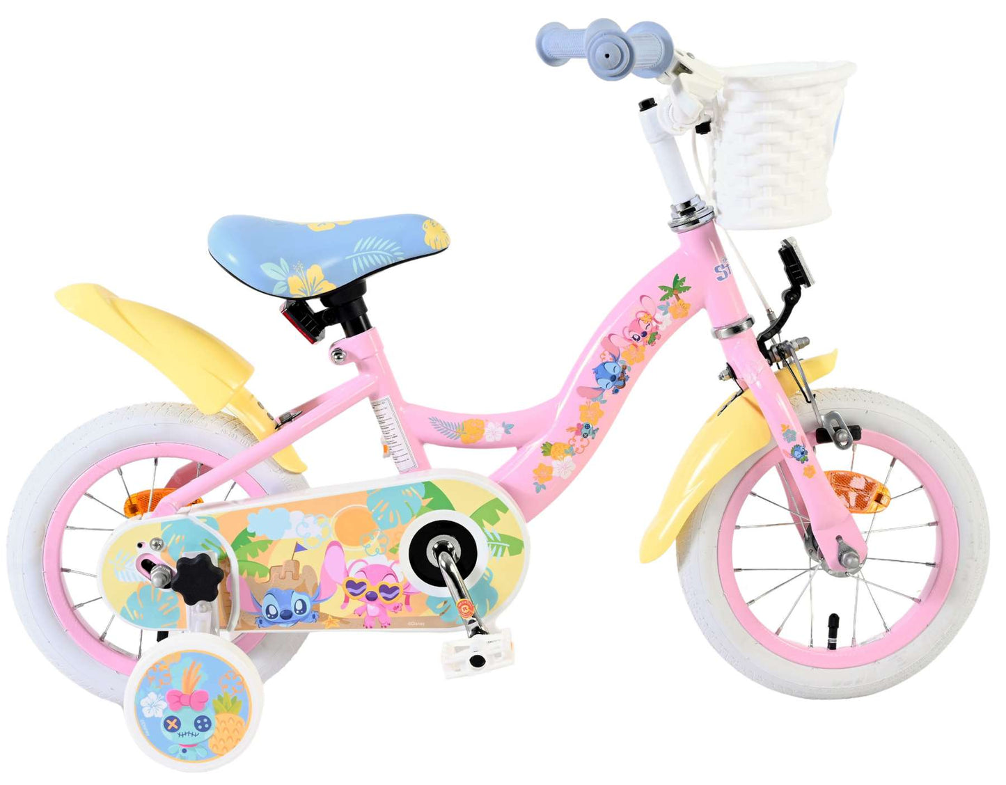 Volare – Barncykel 12" – Stitch Pink från Ecodrift