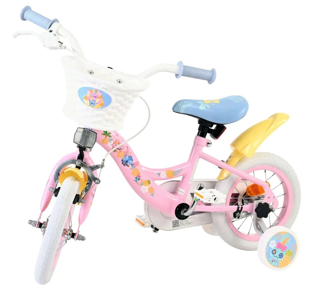 Volare – Barnesykkel 12" – Stitch Rosa