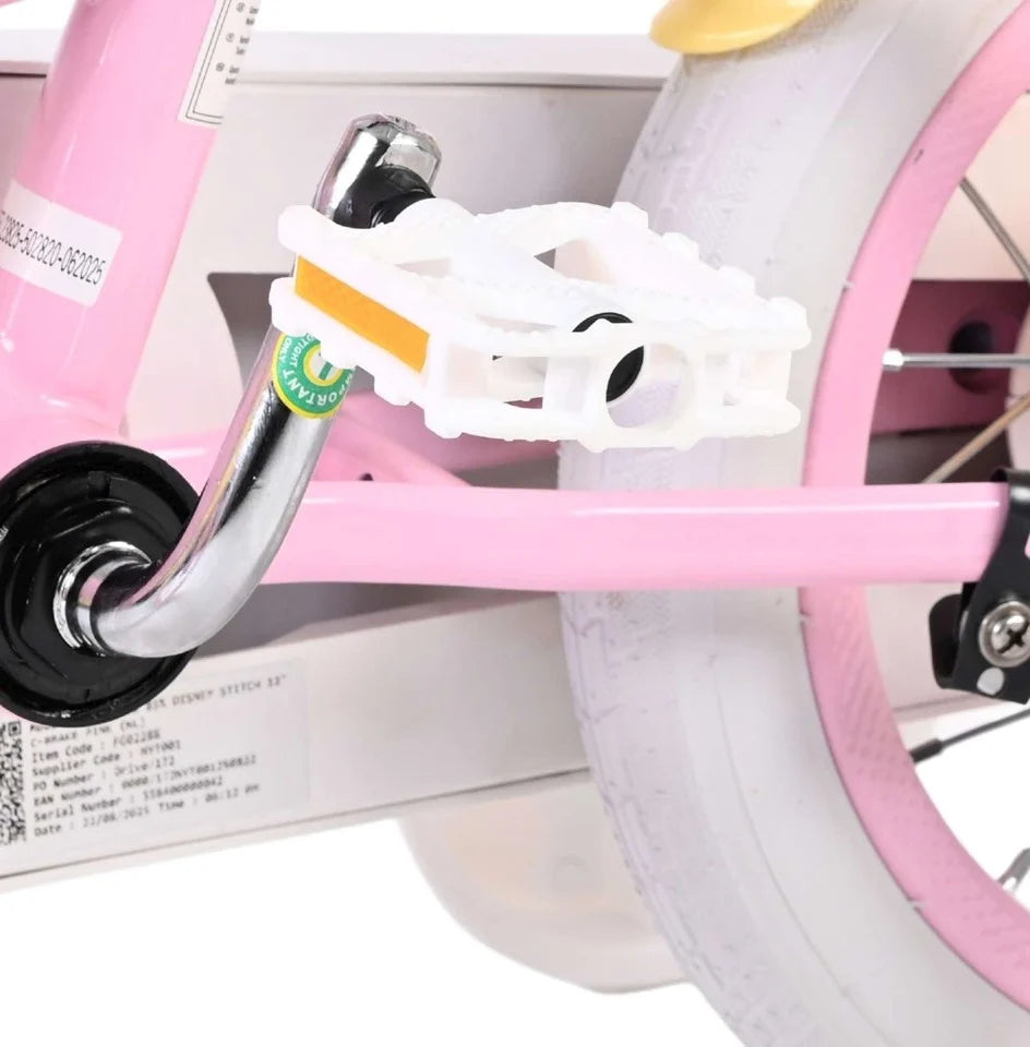 Volare – Barnesykkel 12" – Stitch Rosa