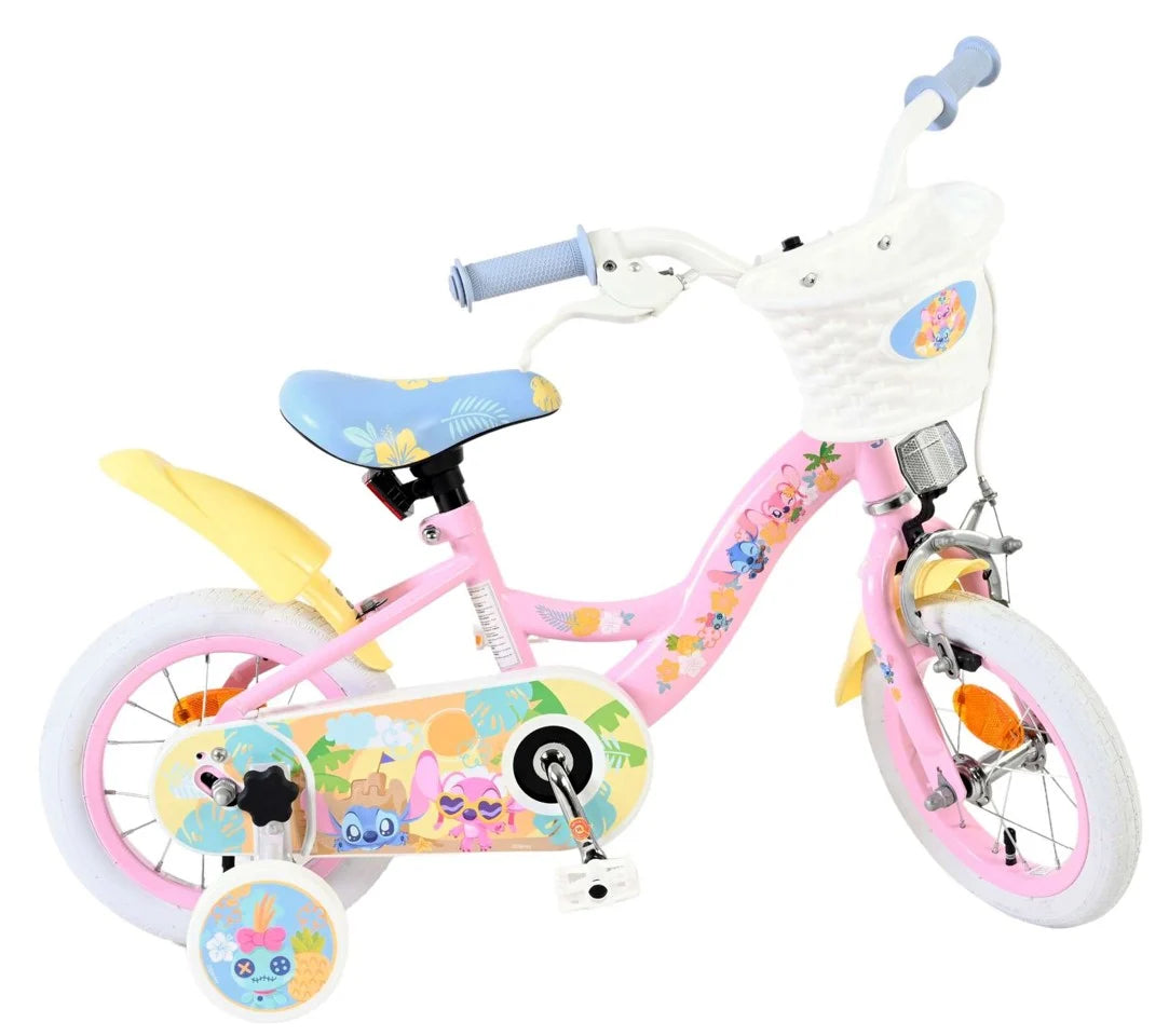 Volare – Barnesykkel 12" – Stitch Rosa