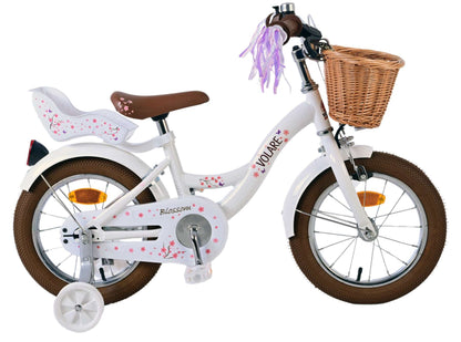 Volare – Barncykel 14" – Blossom White från Ecodrift