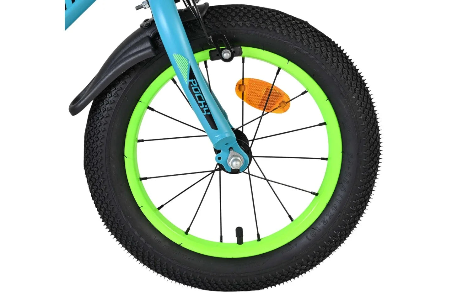 Volare – Barnesykkel 14" – Rocky Grønn