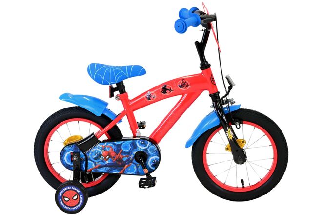Volare – Barncykel 14" – Spiderman från Ecodrift