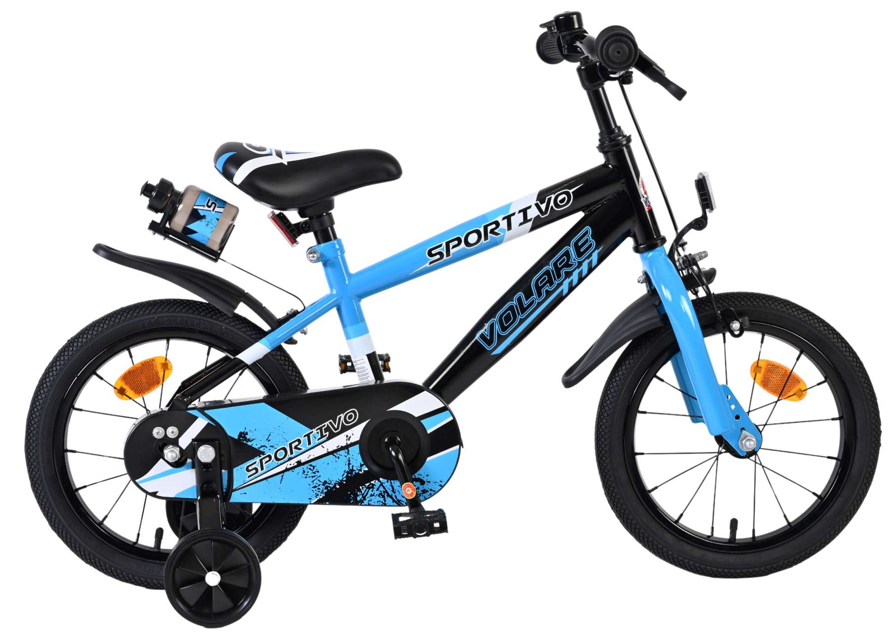 Volare – Barncykel 14" – Sportivo Blå från Ecodrift