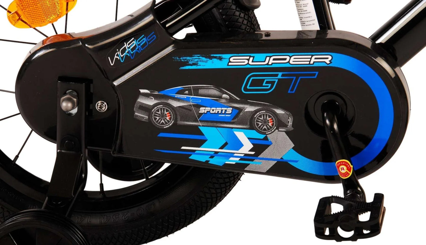 Volare – Barnesykkel 14" – Super GT Blå