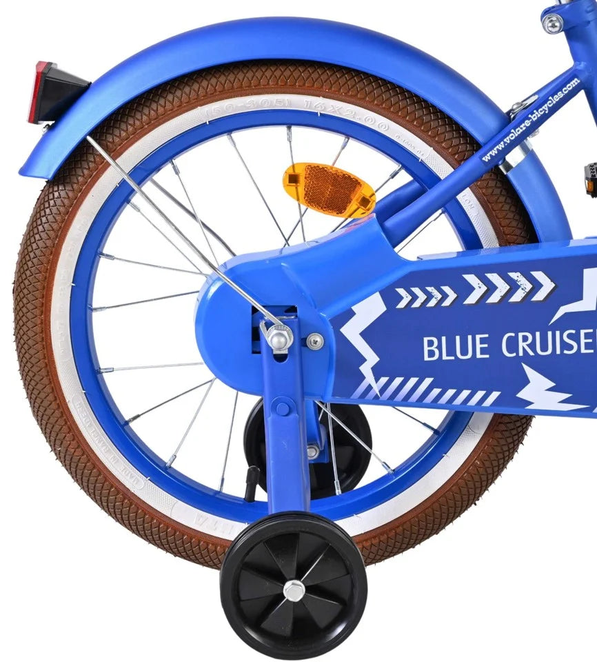 Volare – Barnesykkel 16" – Cruiser Blå