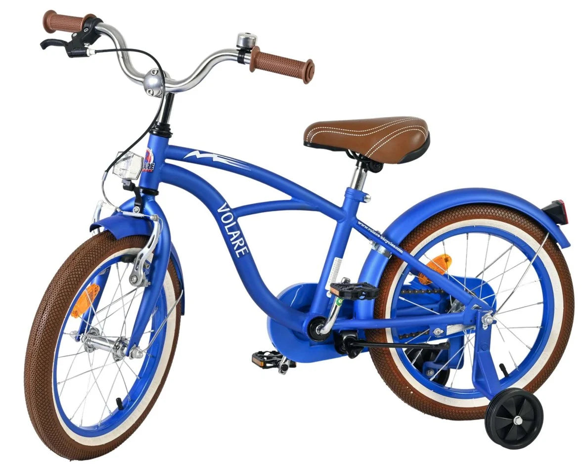 Volare – Barnesykkel 16" – Cruiser Blå