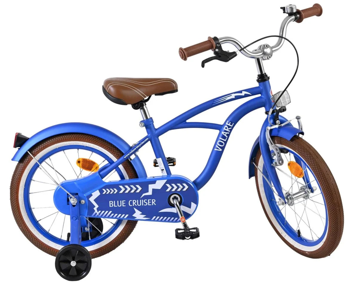 Volare – Barnesykkel 16" – Cruiser Blå