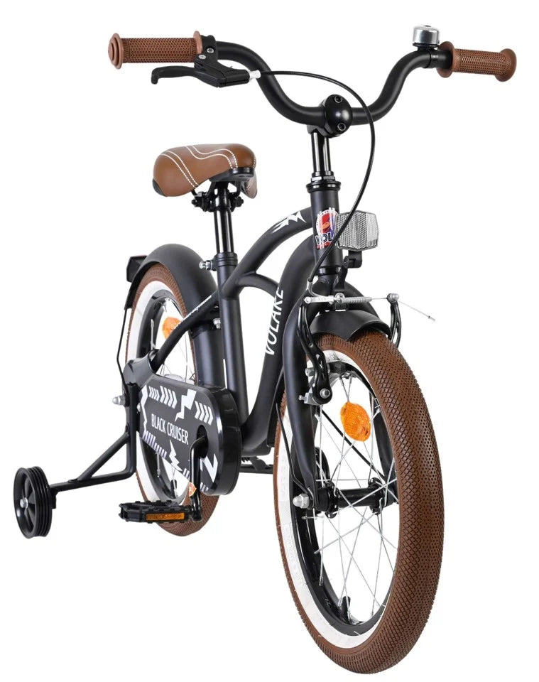 Volare – Barnesykkel 16" – Cruiser Svart