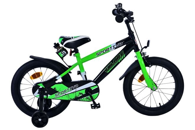 Volare – Barncykel 16" – Sportivo Grön från Ecodrift