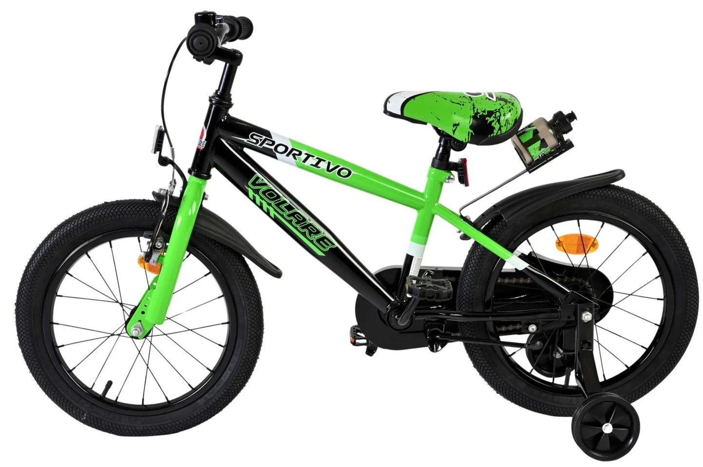 Volare – Barnesykkel 16" – Sportivo Grønn
