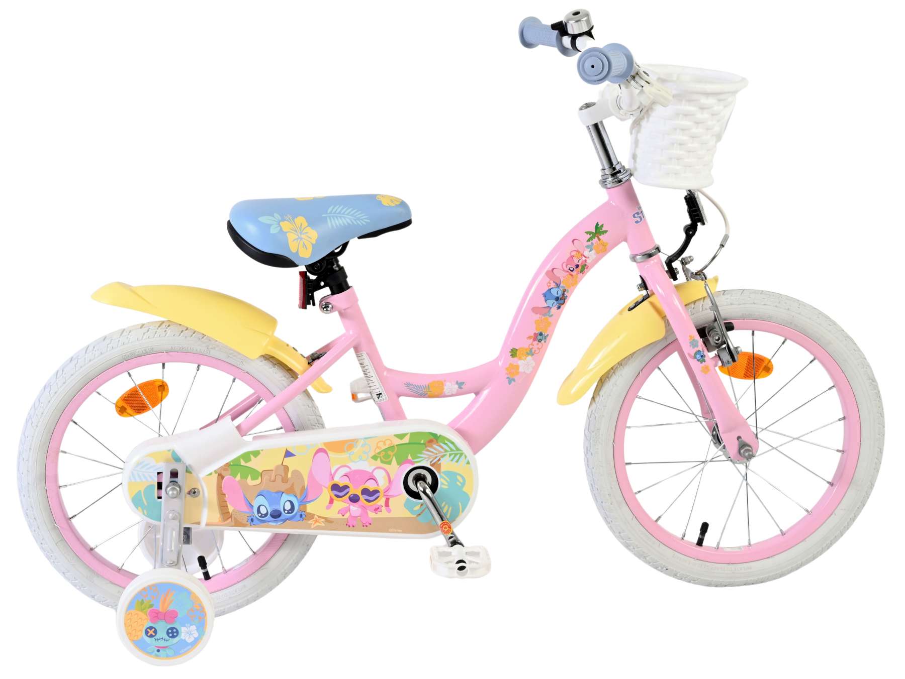 Volare – Barncykel 16" – Stitch Pink från Ecodrift