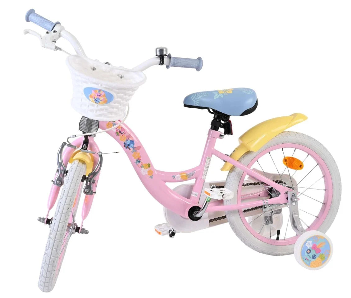 Volare – Barnesykkel 16" – Stitch Rosa