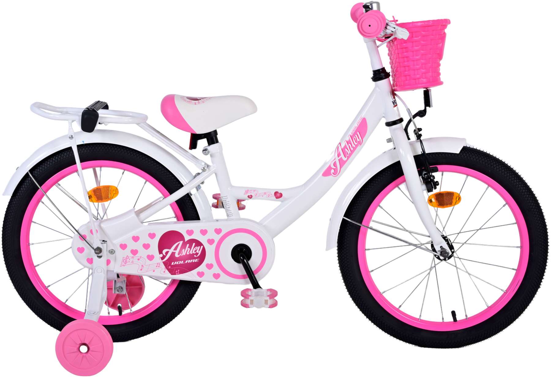 Volare – Barncykel 18" – Ashley Vit från Ecodrift