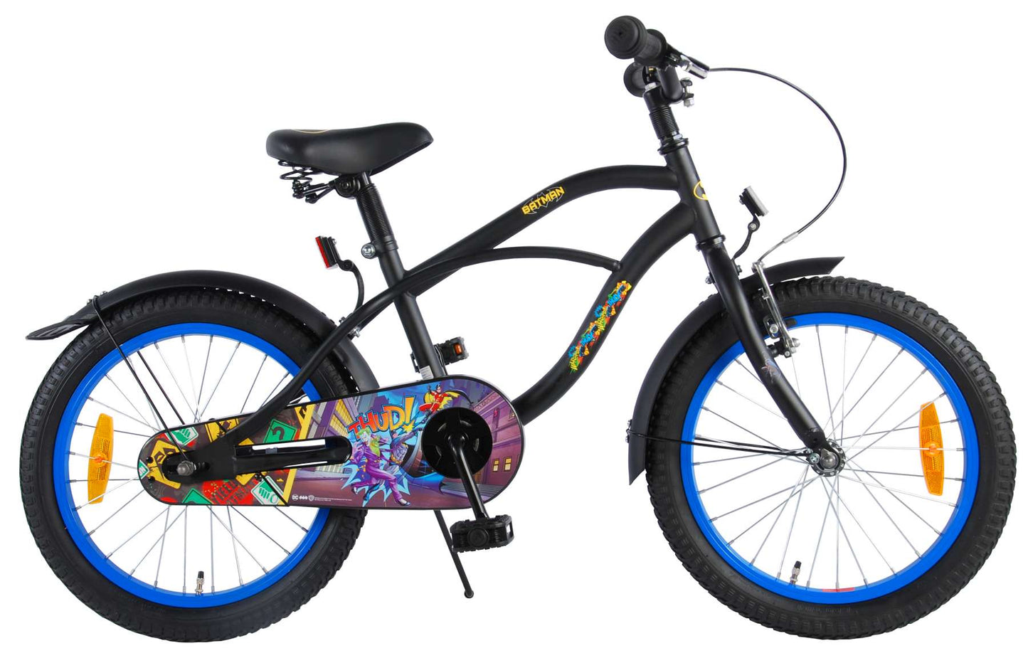 Volare – Barncykel 18" – Batman Svart från Ecodrift