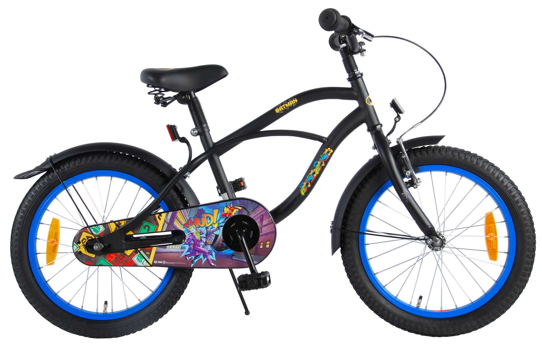 Volare – Barncykel 18" – Batman Svart från Ecodrift
