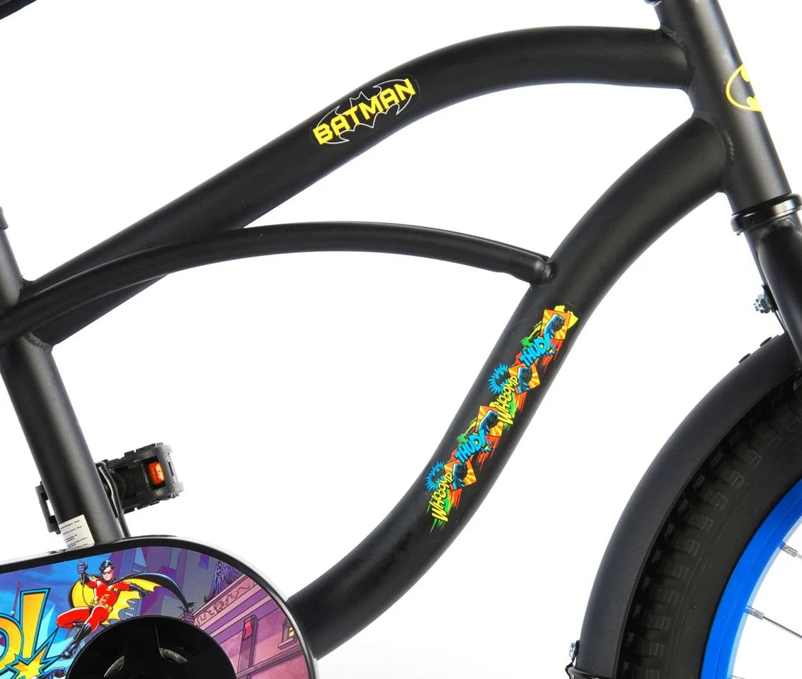 Volare – Barnesykkel 18" – Batman Svart